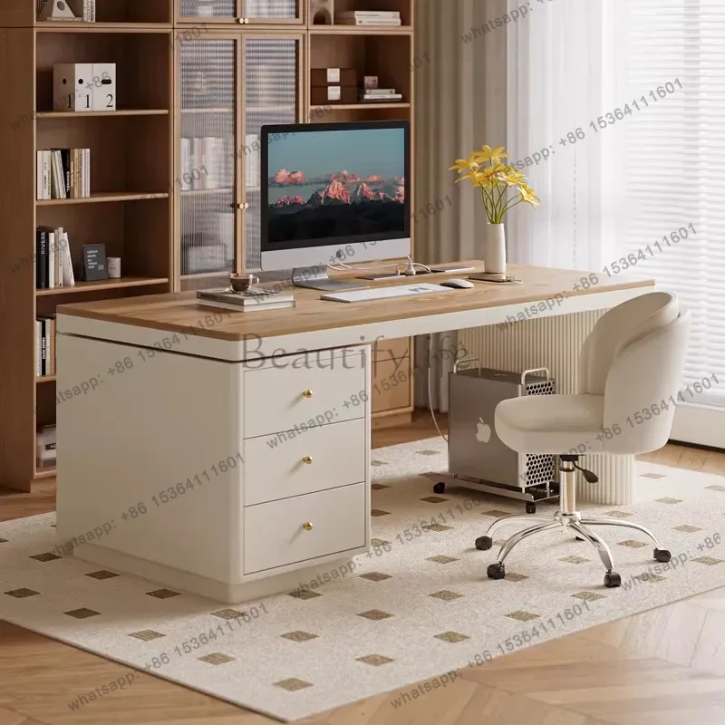 ld Luxury Reception Office Desk Computer Decoration European Aesthetic  Storage Organizers Tavolino Salon Furniture