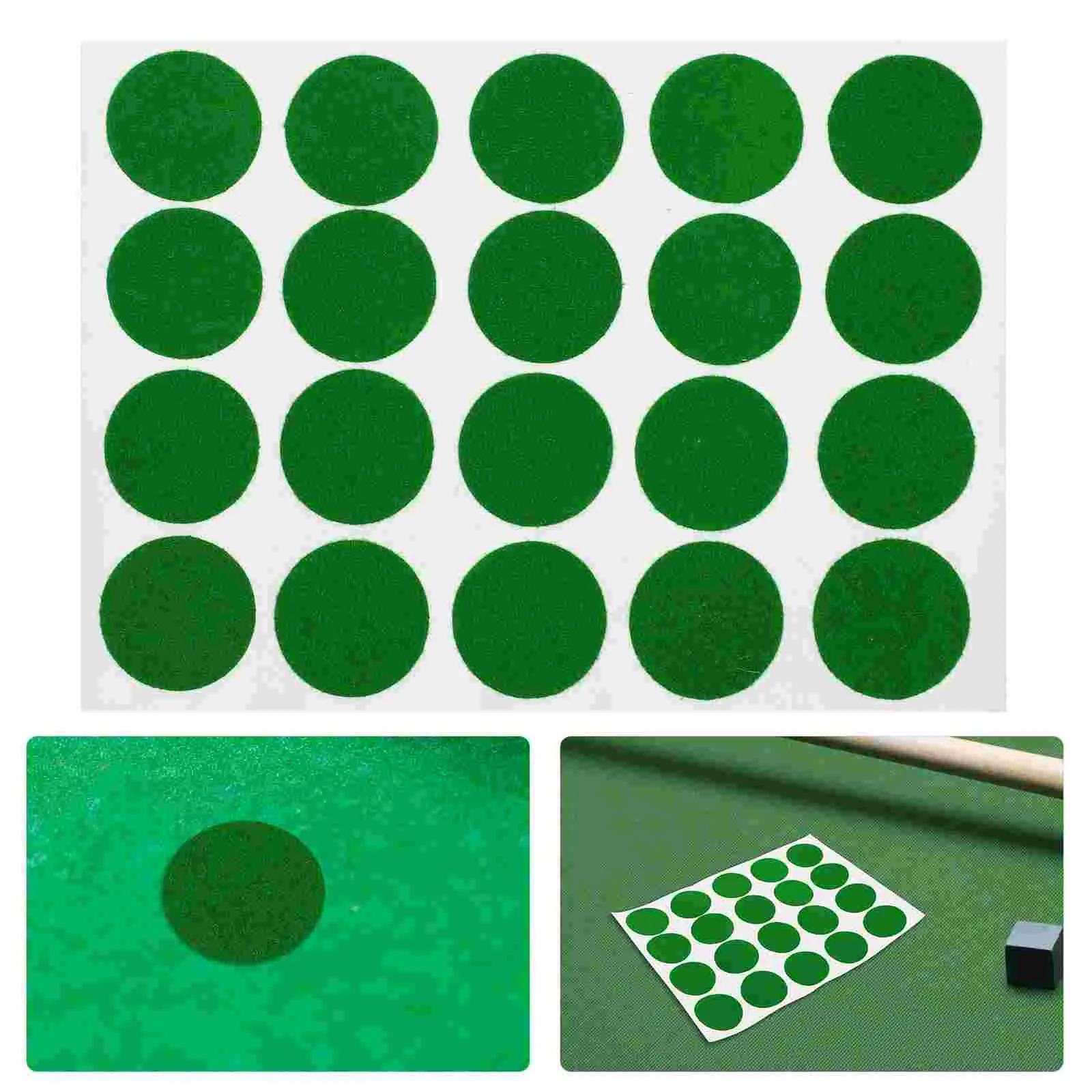 

Tablecloth Pool Repair Stickers An Fittings Fluff Glue Billiard Point Marker Dots