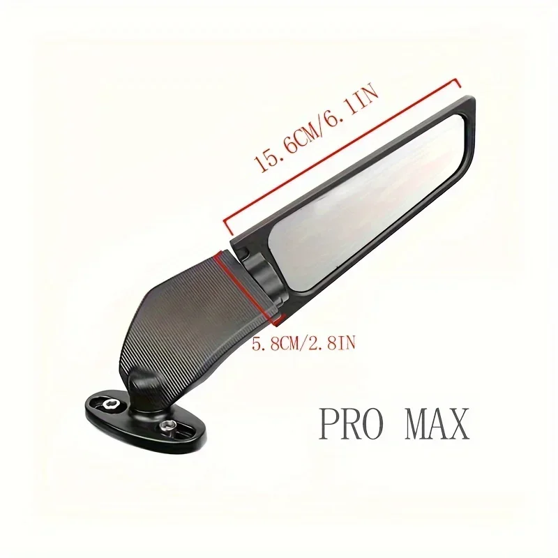 

Аэродинамические зеркала заднего вида с плоским ветровым крылом — универсальные спортивные велосипеды