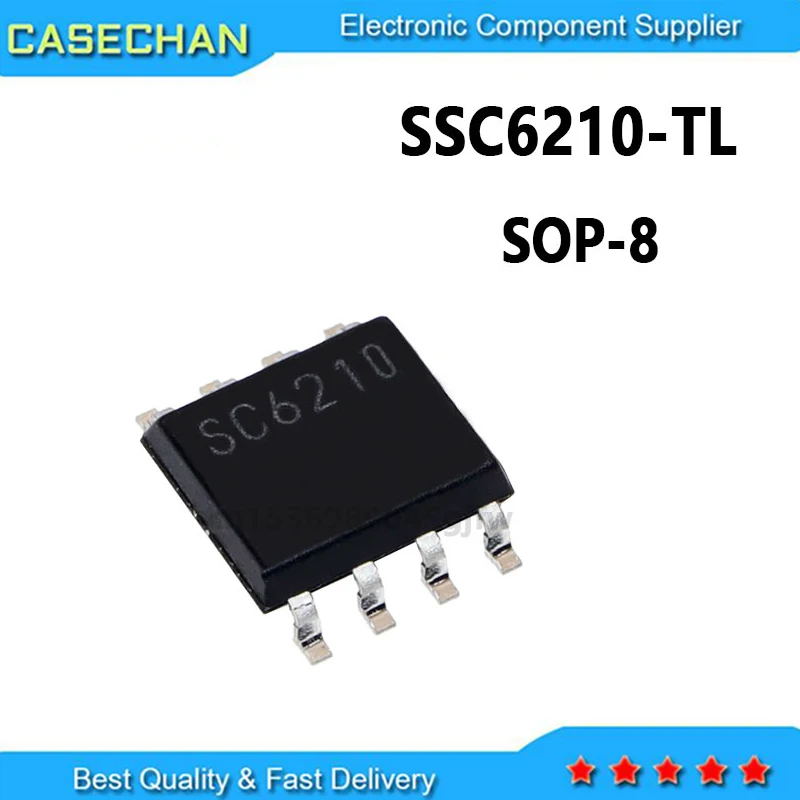 5PCS SC6210 SSC6210  SSC6210-TL SOP-8 New and Original