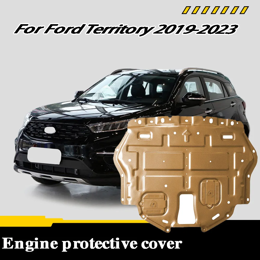 Vehicle - Specific Splash - Proof Durable Sturdy Engine Undercover And Lower Mudguard For Ford Territory 2019-2023 1.5T