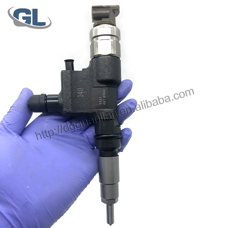 High Quality 23670-78030 23670-78031 Common Rail Fuel Injectors 095000-5321 095000-532# For Hino DUTRO N04C