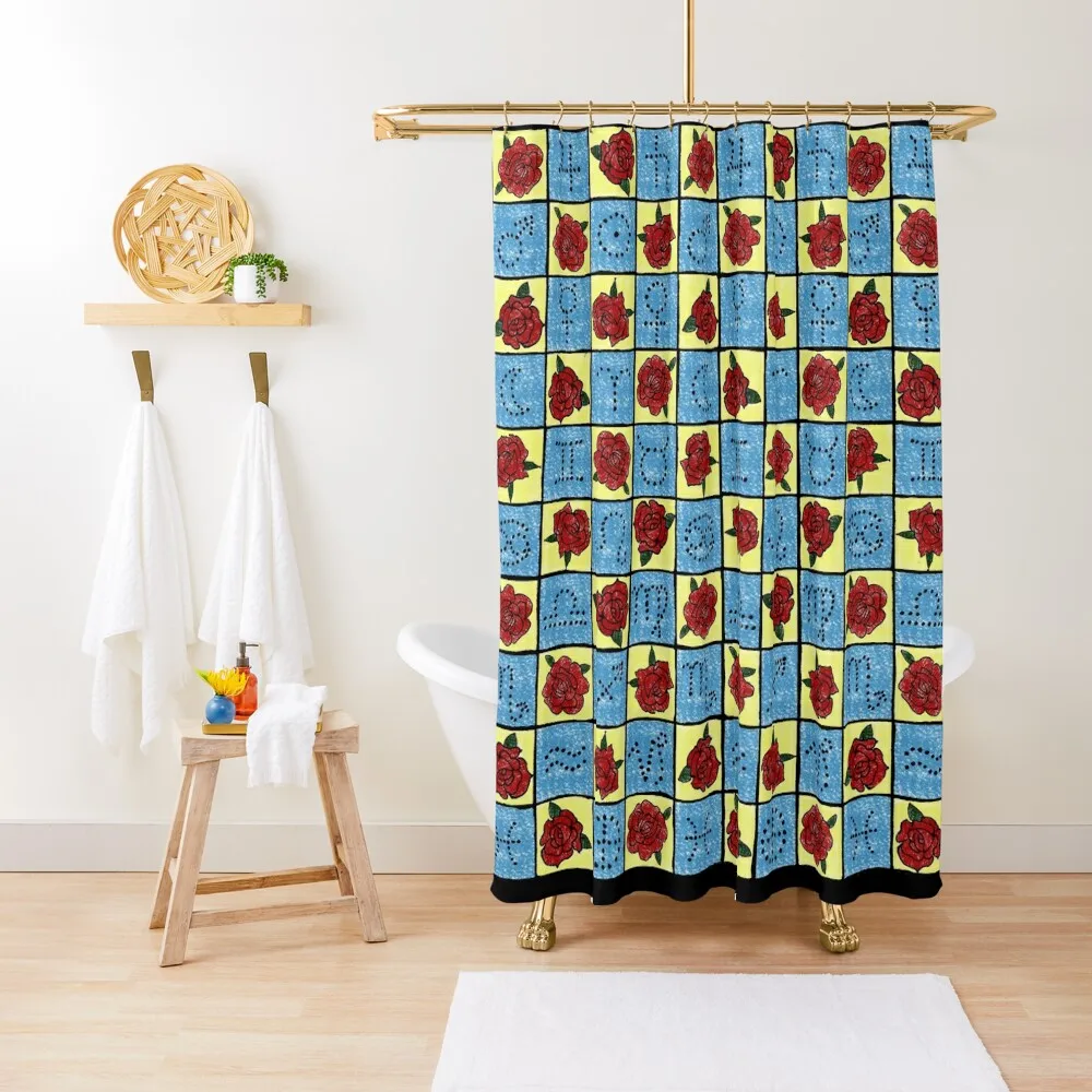 

9 of Swords Tarot Blanket by Tarotista Shower Curtain Waterproof Bathroom Shower Waterproof Fabric Bathroom Curtain