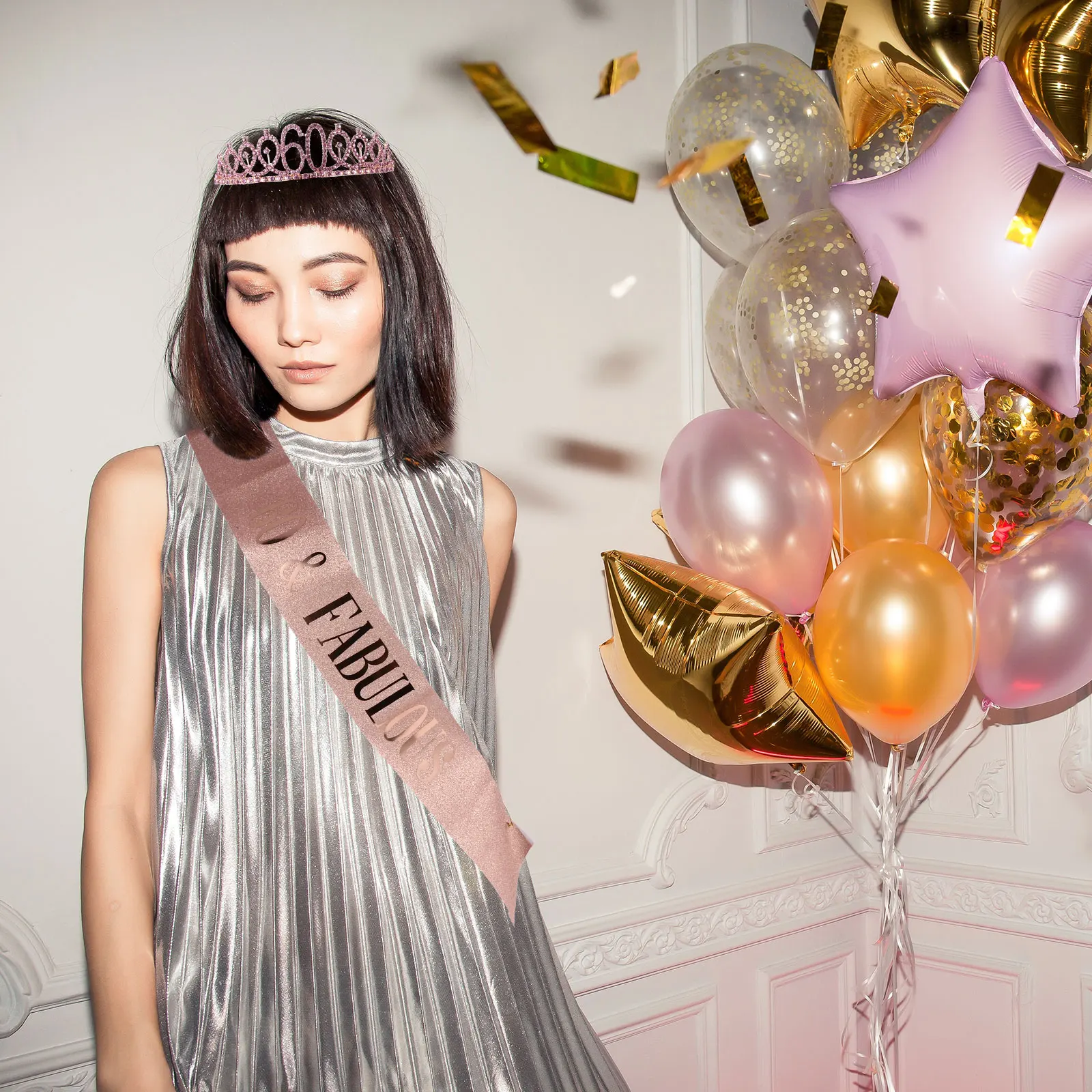 The Banner Crown Ceremonial Belt Woman Custom Sash Cloth Gothic Birthday Accessories