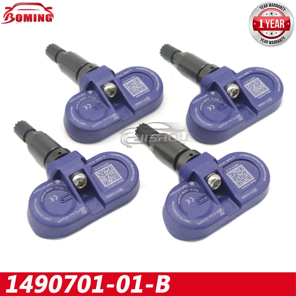 NEW TPMS Bluetooth Tire Pressure Sensor 1/4PCS 1490701-01-C 1490701-01-B for Tesla Model 3 S Y 2021- New 149070101B 149070101C
