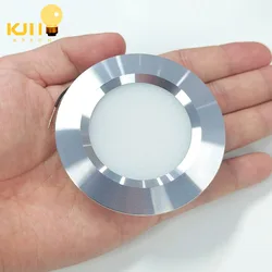 Dimmable Recessed Ceiling Light,LED Ultra Thin Downlight,Spotlight, 3W,12V,68mm Cutout Home,Hotel,Living Room Bulb,Kitchen,RV