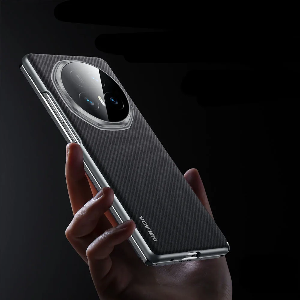 

Чехол Magsafe с рисунком арамидного волокна 600D для Honor Magic V5, защитная задняя крышка с петлями