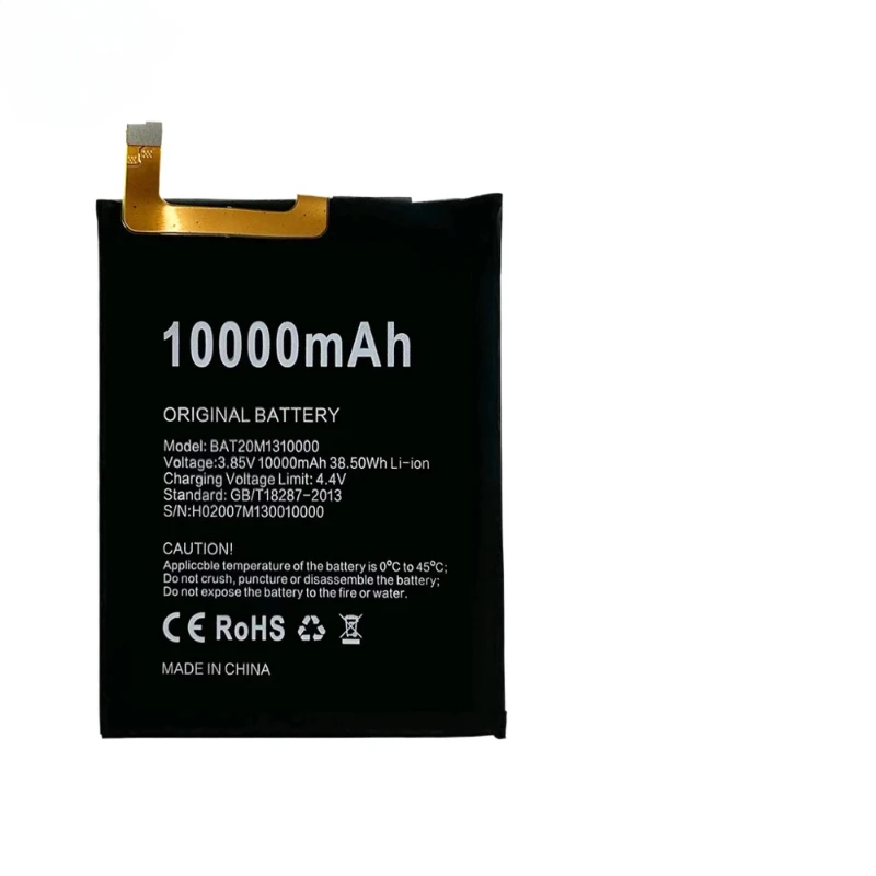 4.4V 10000mAh S88 Pro BAT20M1310000 Replacement Battery For Doogee S88 S88Pro S88Plus Batteries