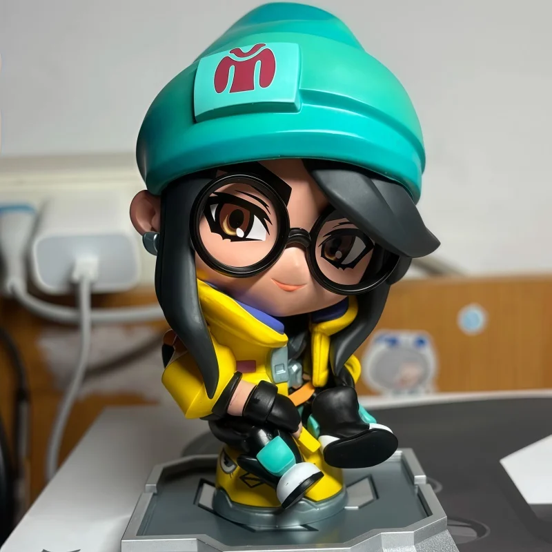 

In Stock Fearless Contract Valoranthe Qile Q Version Figurine For Tabletop Display Classic Collectible Gift Series Ornaments