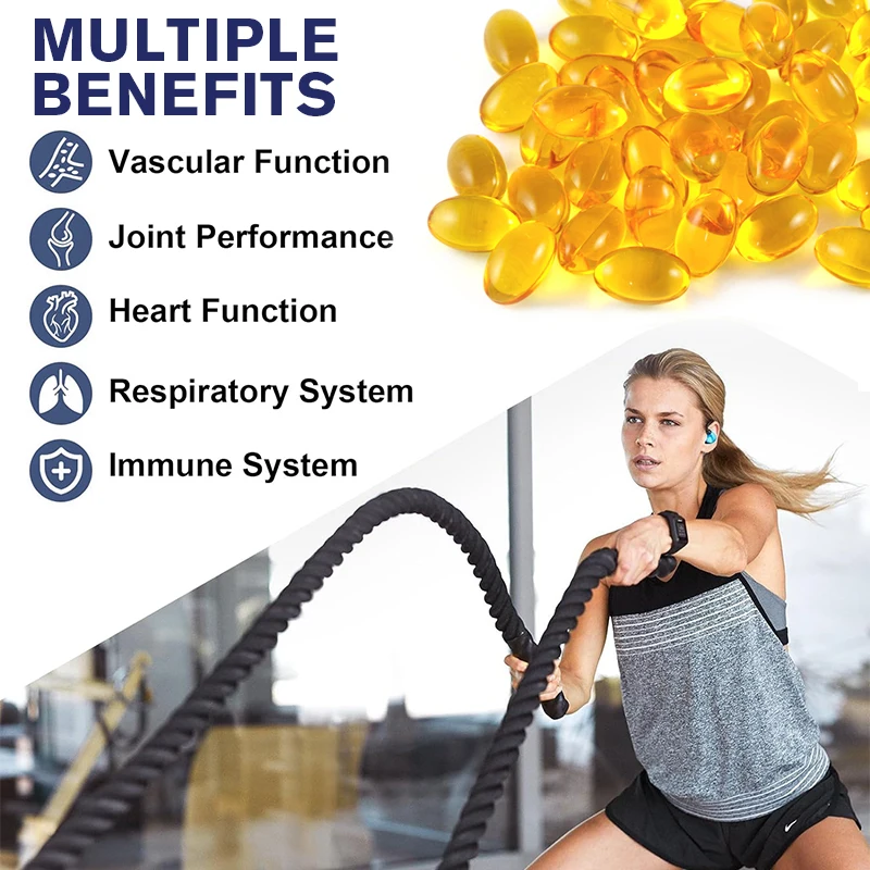 Premium PQQ Capsules , Support Heart, Brain & Anti-Aging, Memory & Focus, Overall Vitality, GMP Certified, Gluten-Free, Vegan