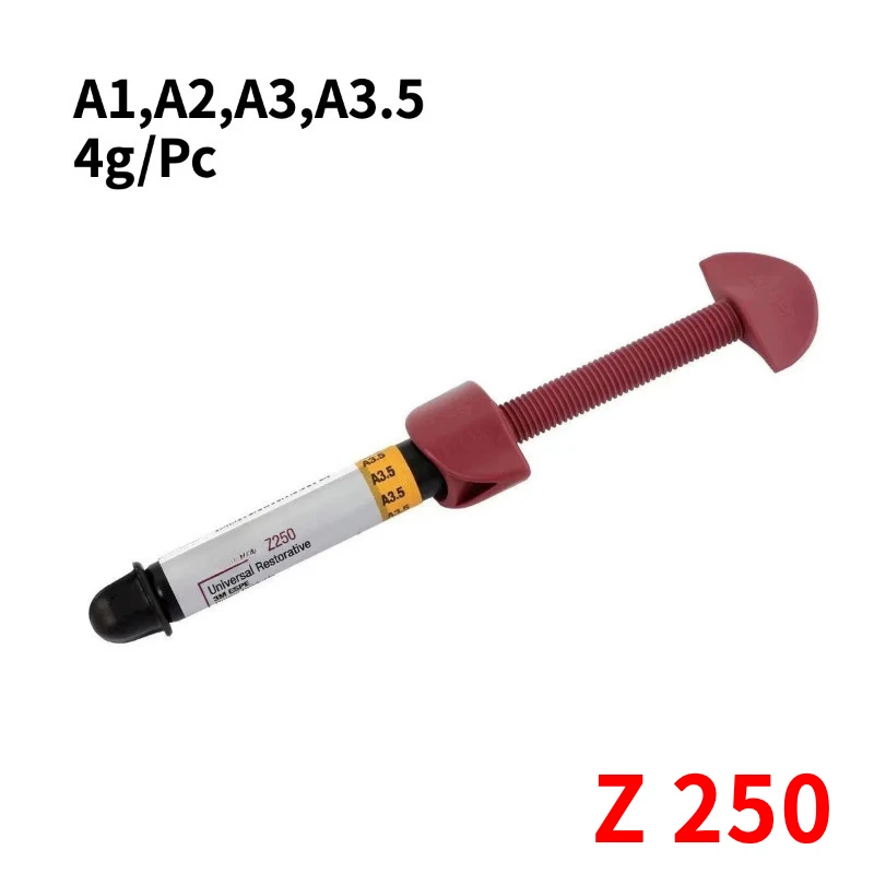 

Dental Composite Solid Resin Z250 Restorative Material Oral Cavity Filling Care Repair Syringe 4g/Pc Dentistry Lab Supplies