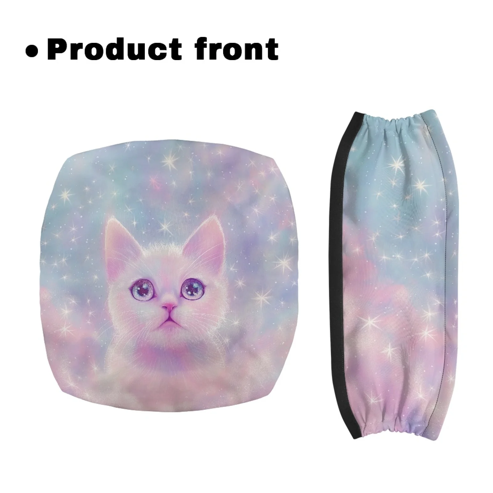 Coloranimal Protection Covers Quick Installation 2PCS Rollator Walker Seat Cushion Cover for Unisex for Indoor Cat
