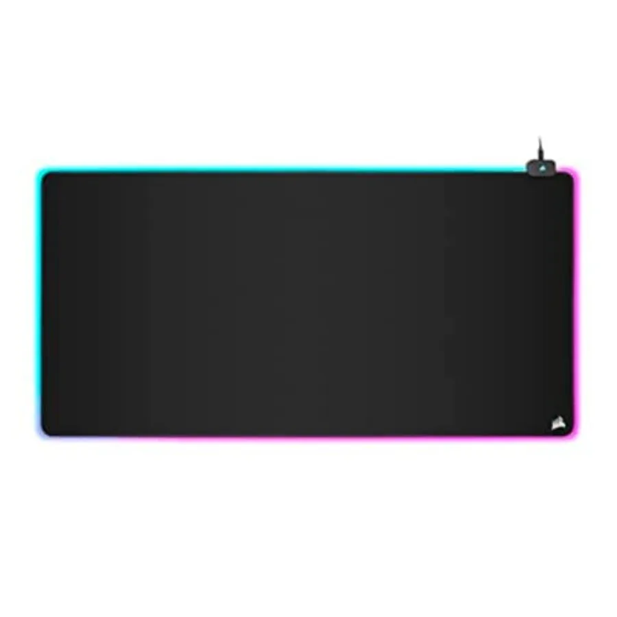 

MM700 RGB Extended 3XL Cloth Gaming Mouse Pad Desk Mat - Massive 1220mm x 610mm Black Cloth Surface 360 Three-Zone RGB Lighting