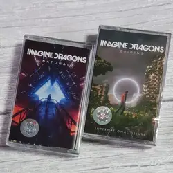 Classic Rock band Imagine Dragons Music Magnetic Tape NATURAL Album Cassettes Cosplay Soundtracks Box Car Recorder Walkman Tape