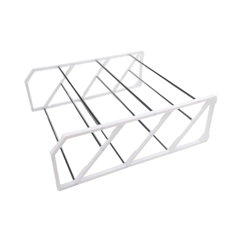 X Shaped Ladder Shoe Rack Space Saving Multi Layer Organizer for Sneakers Sandals and Boots Suitable for Home Use