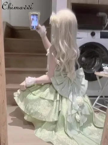 10 best sales grön lolitaklänning - №1