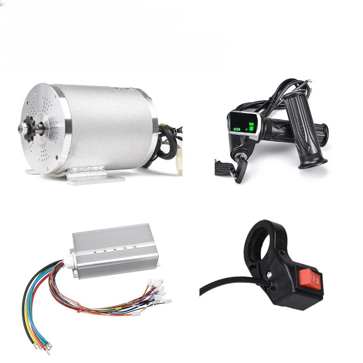 48V 2000W Mid Drive Motor DC Brushless Controller 45A