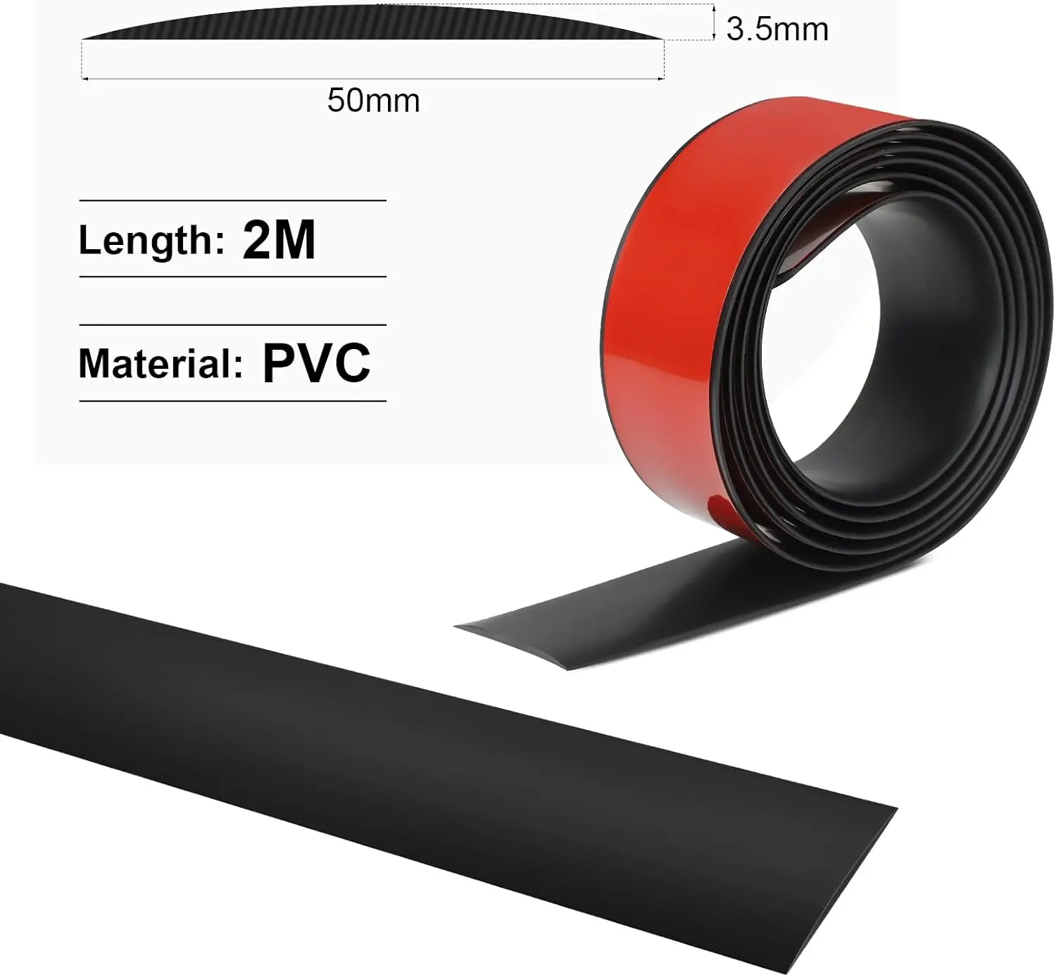 

Self Adhesive Flat Door Sill Strip 2m Divider Laminate Transition Trim Wood Floor Cover Gap Filler Doorway Edge