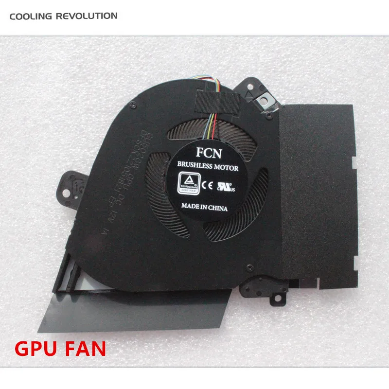 Imagem -04 - Ventilador de Refrigeração Cpu Portátil Original para Asus Zephyrus M15 Gu502gw Gu502gw Gu502gu Gu502lws 13nr0240t02211 13nr02x0t02011 Novo