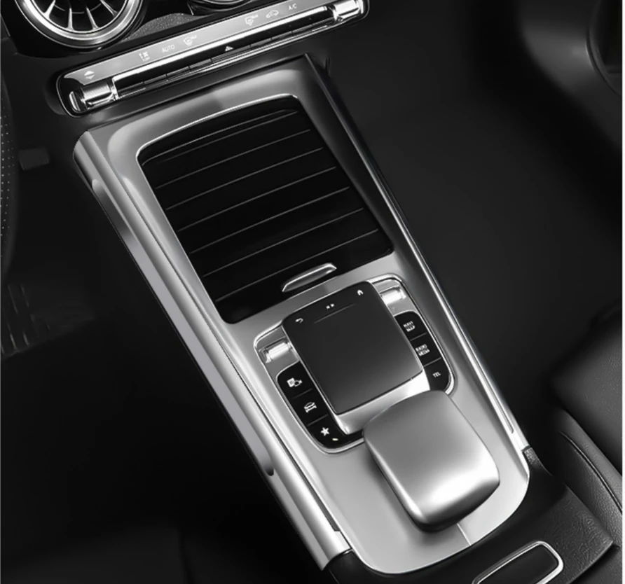 

Для Mercedes Benz GLB 2020 2021 2022, аксессуары для интерьера, стойки переключения передач, переключатель подъема рамы, кнопка переключения передач, накладка