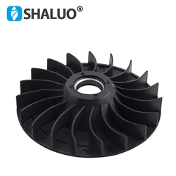 168F Gasoline Generator Engine Flywheel Fan Motor Fan Generator Parts Accessories Flywheel Cooling Fan 2kw 3kw 145MM