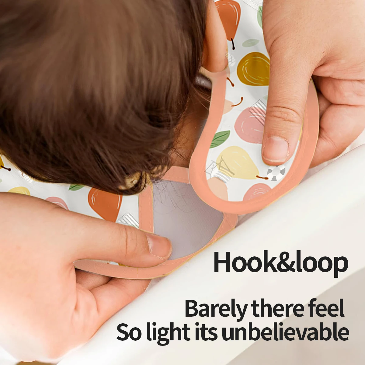 كانجوبيبي # حياتي الناعمة #   مجموعة مكونة من 3 قطع من مريلة تغذية الأطفال المقاومة للماء بدون أكمام، غطاء كامل للجسم