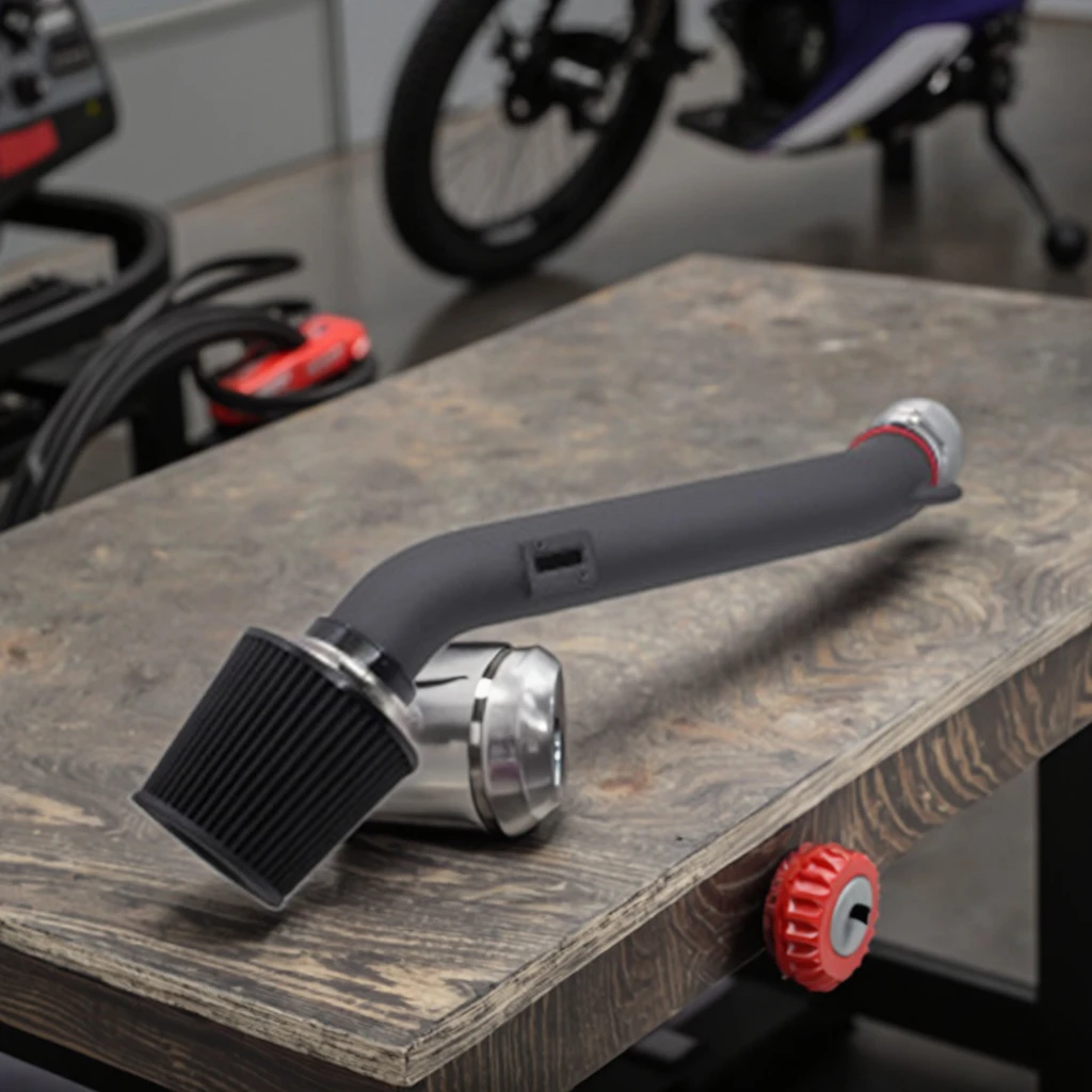 SXLL ارتفاع تدفق مدخل هواء بارد مجموعة أنابيب مرشح لإنفينيتي G35 3.5L 350Z 3.5L 2003-2005 سيارة مدخل هواء بارد عدة أداء