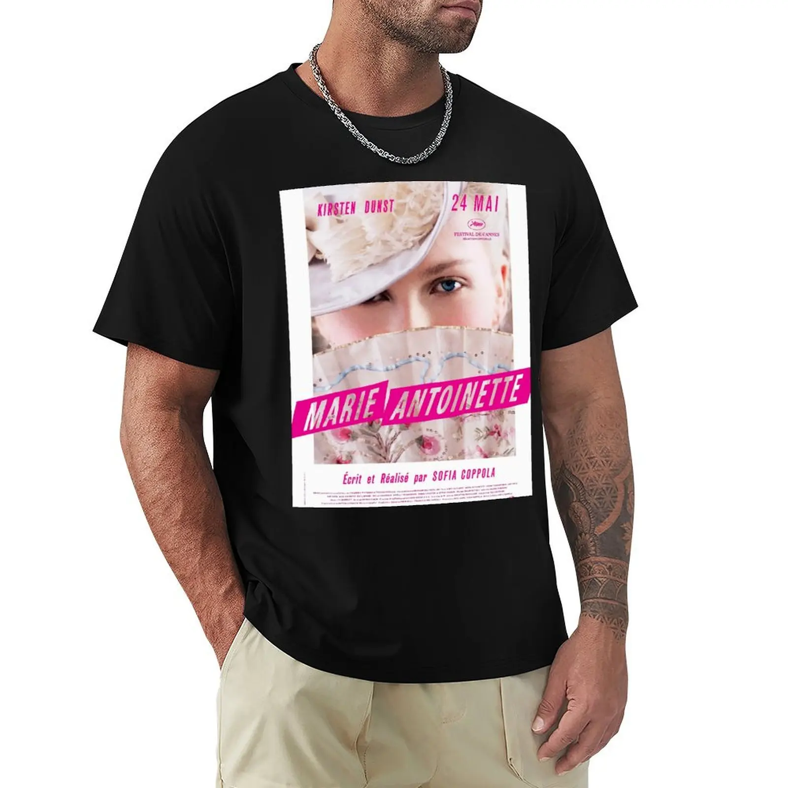 

Marie Antoinette French Movie Poster T-Shirt tshirts personalised cute tops luxury designer compression shirt men
