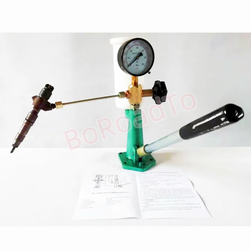 S80H Diesel Fuel Common Rail Injector Nozzle Tester With Metal Base Repair Tools