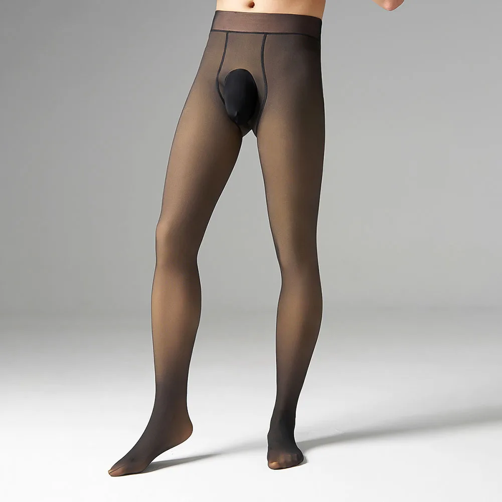 

200 г осенне-зимние мужские флисовые колготки с высокой талией, теплые эластичные колготки, сексуальная одежда, дышащие колготки, чулочно-носочные изделия