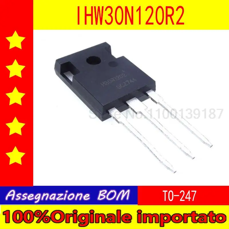 10pcs/lot  IHW30N120R2 H30R1202   IPW60R099C6 6R099C6  TO-247 transistor