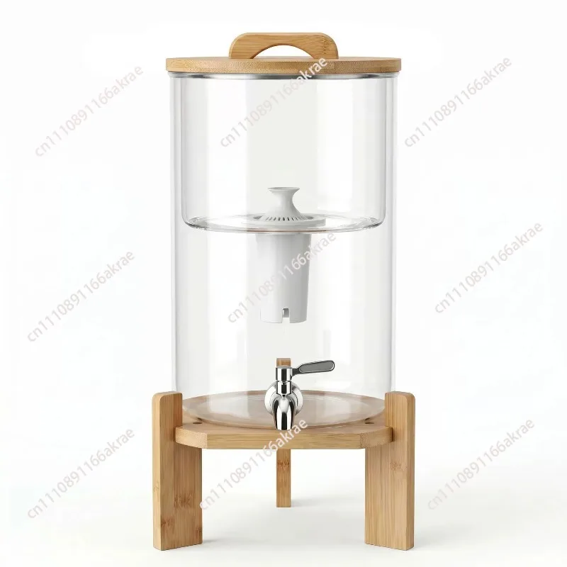 for Coconut shell activated carbon, resin filter element, small glass gravity filter bucket countertop water purifier