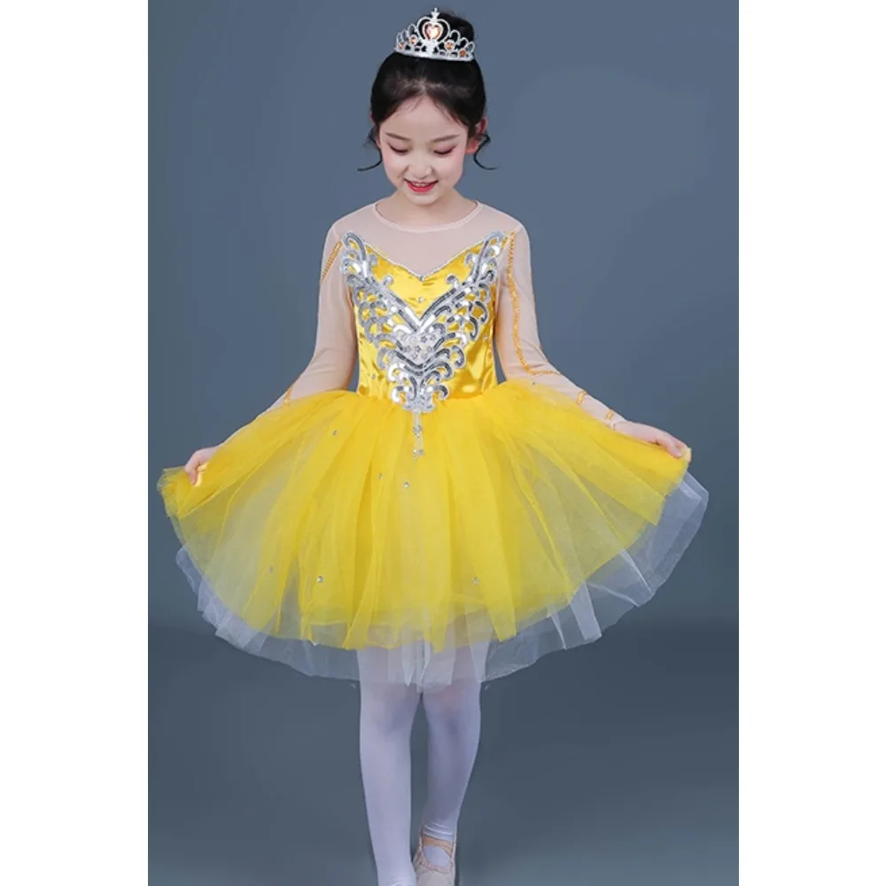 ملابس الأطفال الصيفية أداء الأميرة الجنية توتو ملابس الاطفال ثياب الباليه للفتيات فستان المرحلة ازياء ملابس الرقص