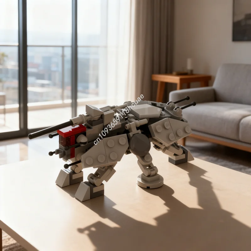 

Набор строительных блоков MOC Star Battle TE Walker, 105 деталей, конструктор, рождественский подарок, игрушка для сборки своими руками, креативная развивающая идея