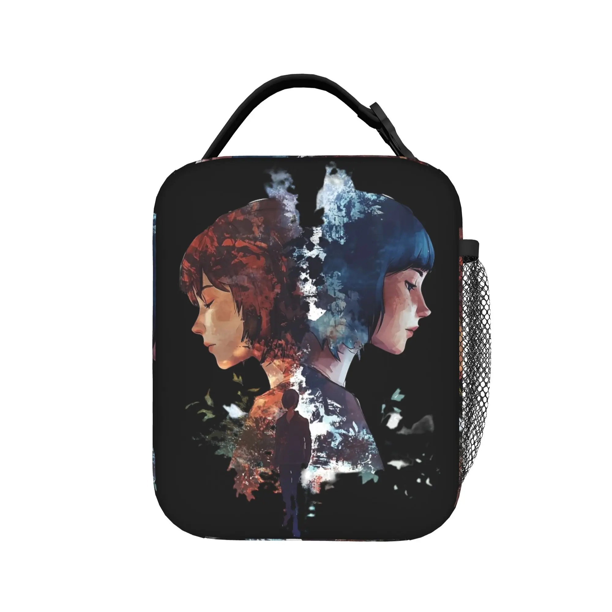max chloe Life Is Strange Insulated Lunch Bag Cooler Bag Reusable,Meal Container  High Capacity Tote Lunch Box Bento Pouch