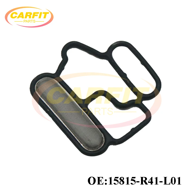 

New OEM 15815-R41-L01 15815R41L01 Engine Variable Valve Timing Solenoid Gasket Filter For Honda Accord 2.4L 2008-2012 Auto Parts