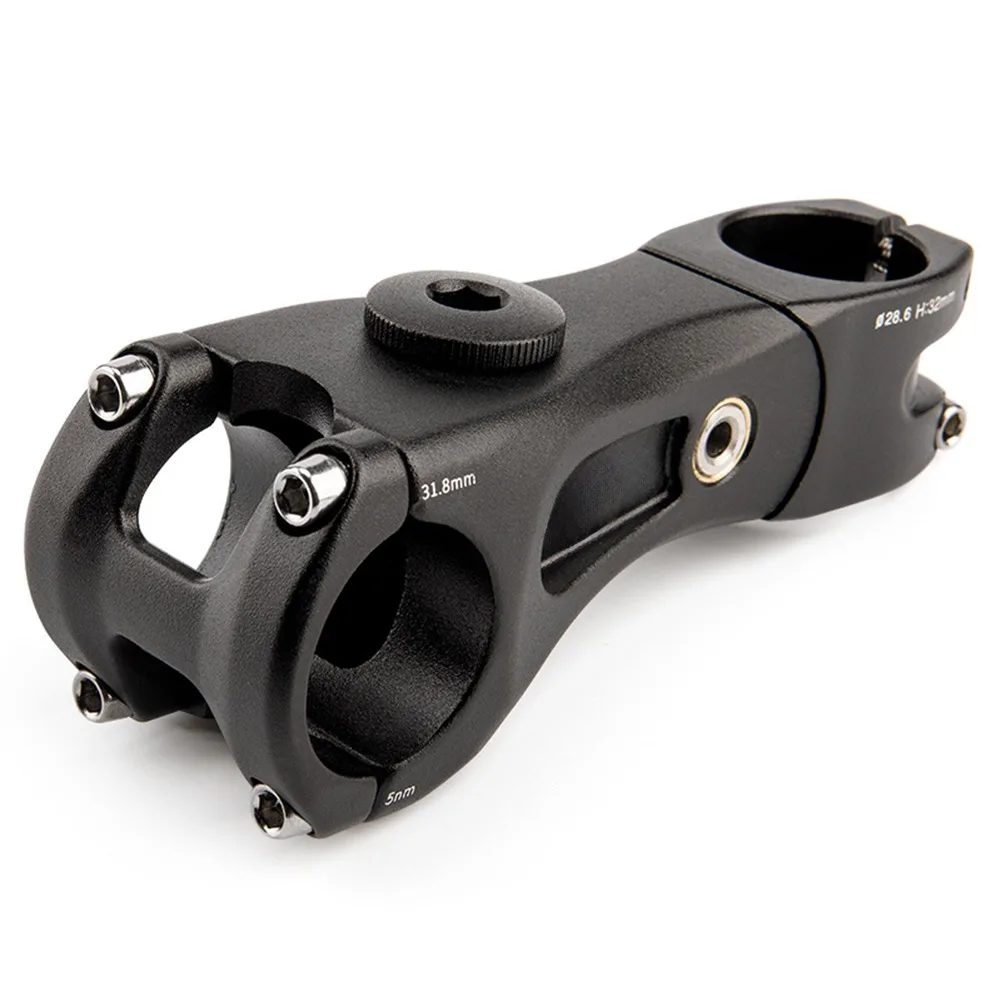 

Aluminum Alloy Bike Stem with 60 Degree Adjustable Suspension and Shock Absorbing Spring for Grave Ebike Handlebar
