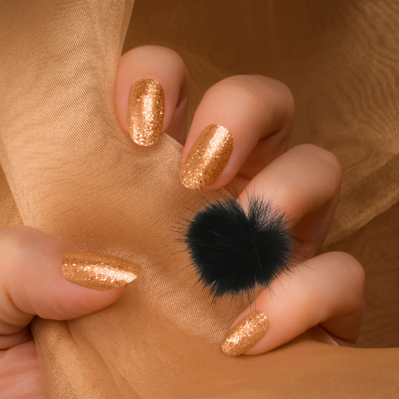 

6 Pcs Nail Art Accessories Decorations Ornaments Magnet DIY Parts Magnetic Charms Ball Accessory Pompom