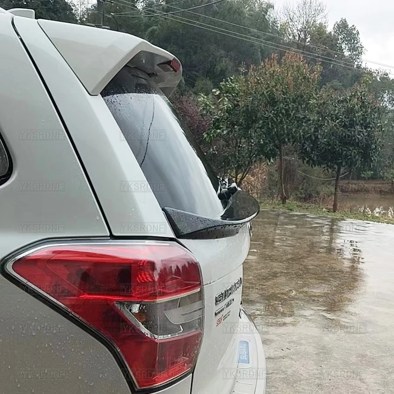 Subaru Forester için arka orta Spoiler arka orijinal karbon Fiber bagaj Spoiler Forester 2013-2017 için güverte kanat