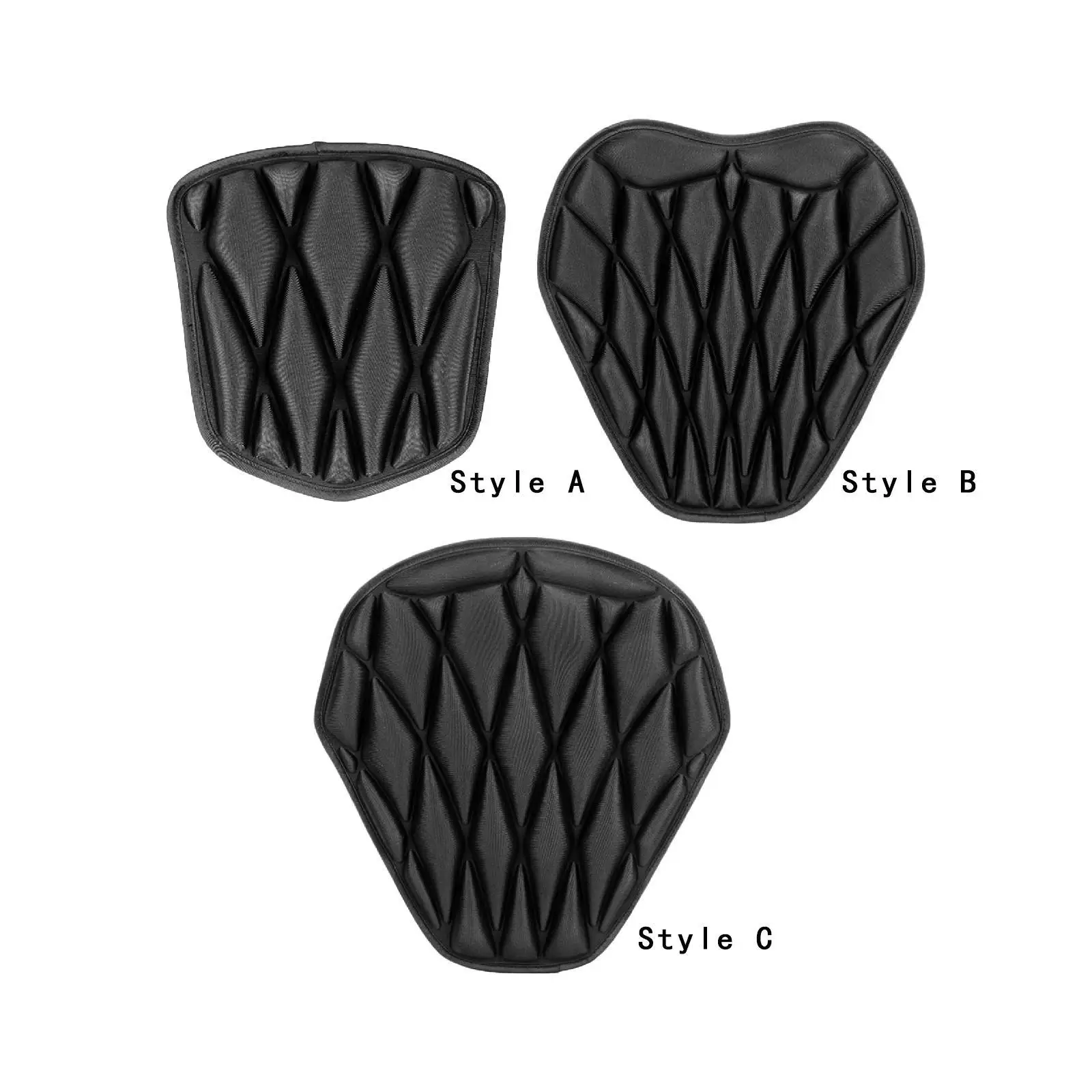 

Motorcycle Seat Cushion Motorbike Seat Pad Breathable Shock Absorption for Adults