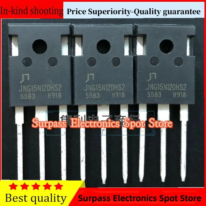 

10PCS-100PCS JNG15N120HS2 1200V/15A IGBT TO-247 IKW15T120 Price Superiority-Quality guarantee