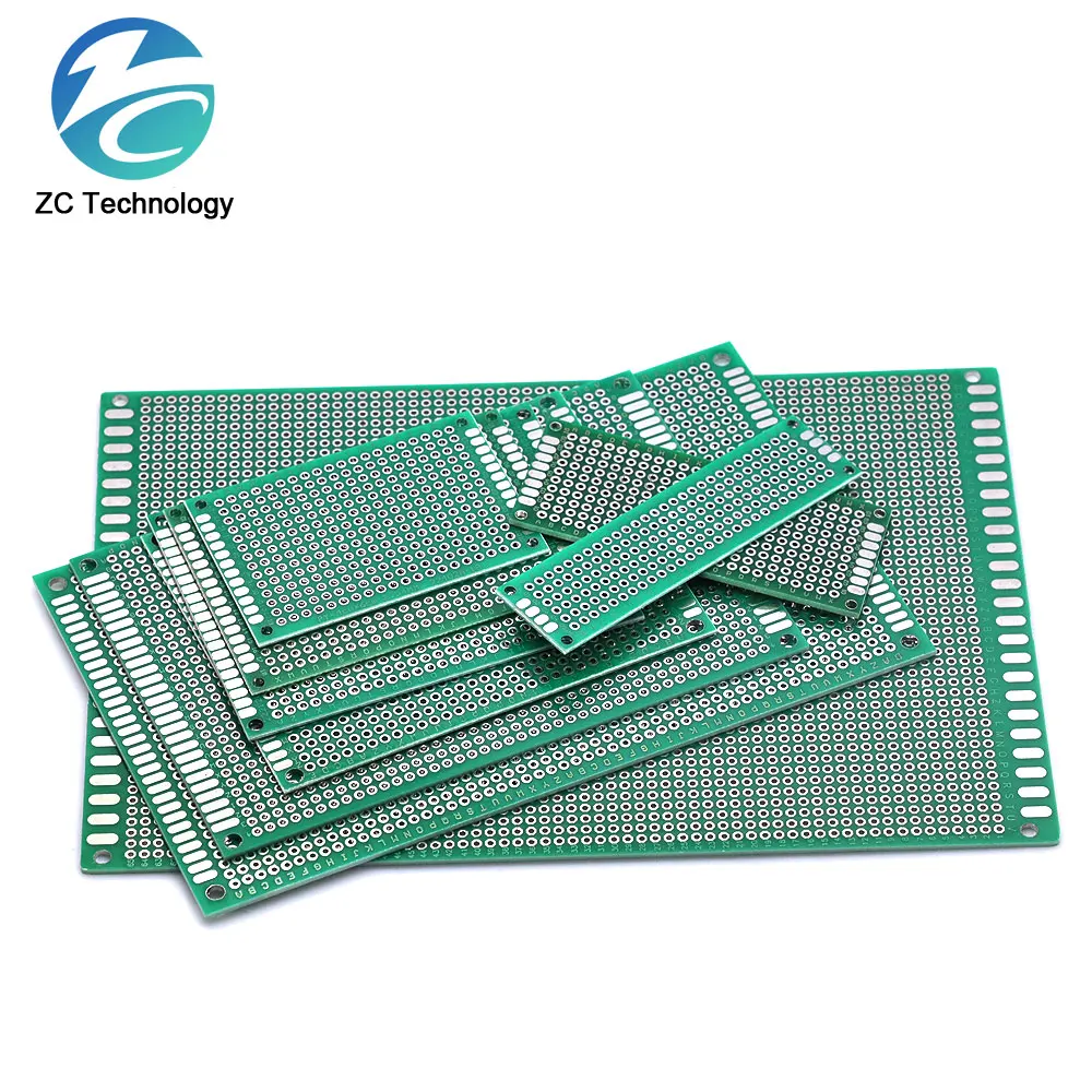 7x9 6x8 5x7 4x6 3x7 2x8cm Double Side Prototype Diy Universal Printed Circuit PCB Board Protoboard 9*15 12*18