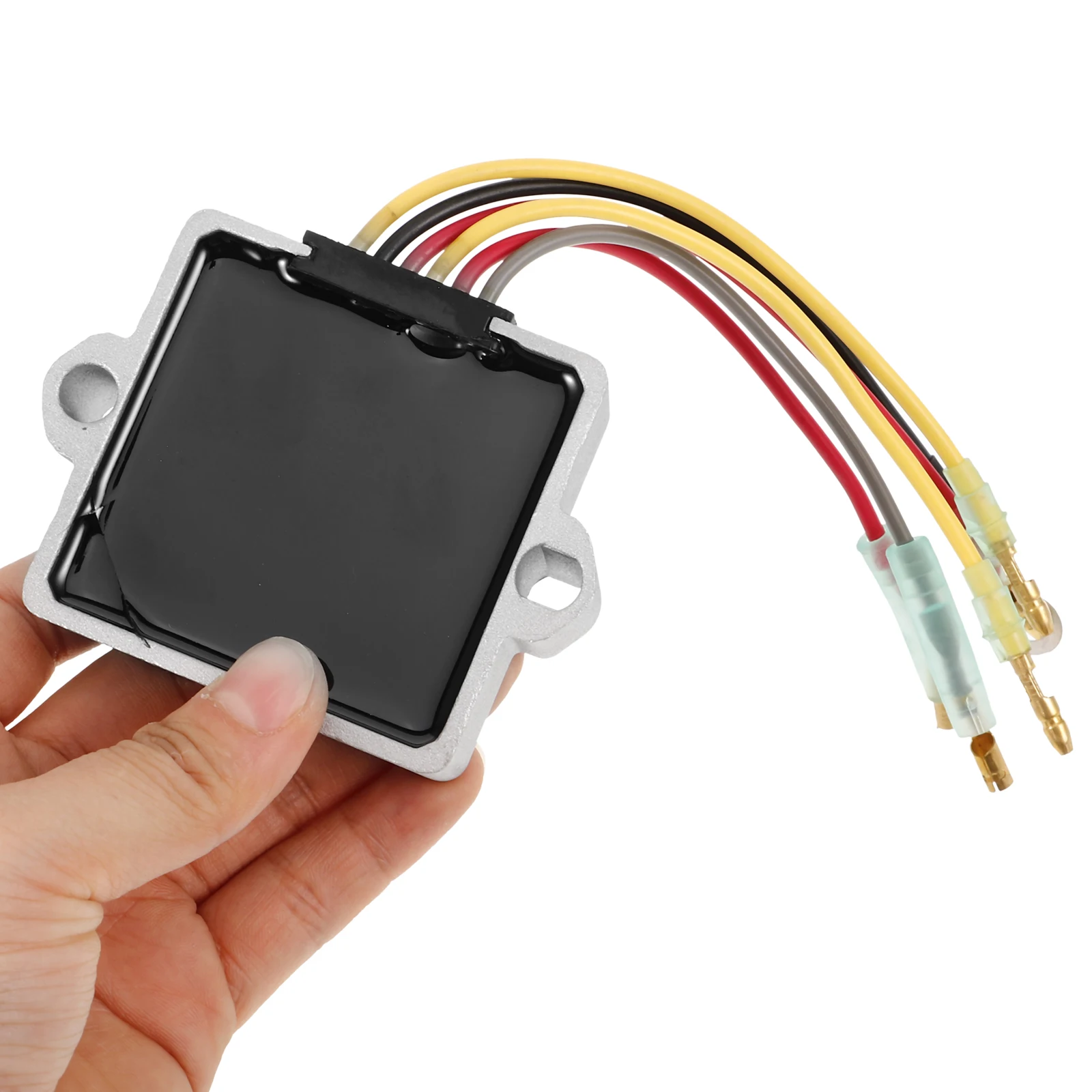 

6-wire Voltage for Generator Automatic Volt Regulator Replacement Compact Engine Regulator Easy Installation Generator Part