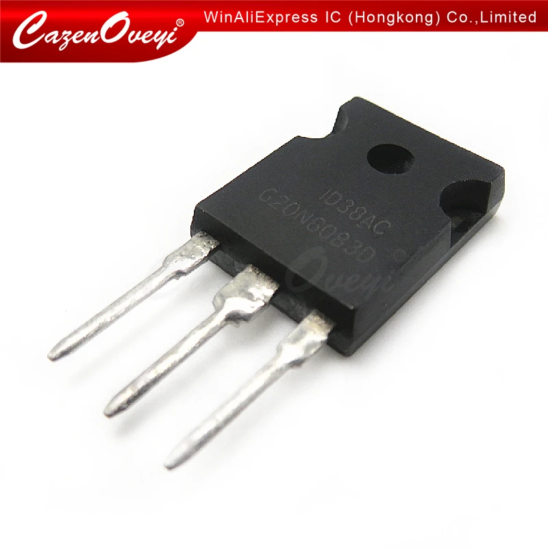 5 unids/lote HGTG20N60B3 HG20N60B3 G20N60B3D TO-247 IGBT600V 40A en Stock