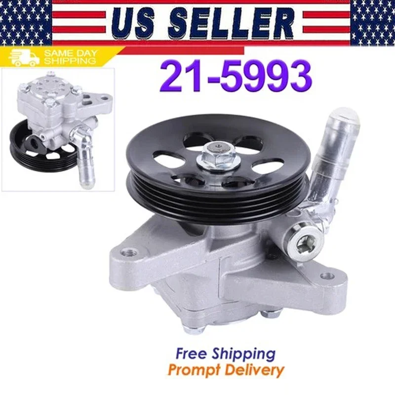 

Power Steering Pump with Pulley Compatible for A-cura TL 3.2L V6 1999-2003 Replaces 21-5290