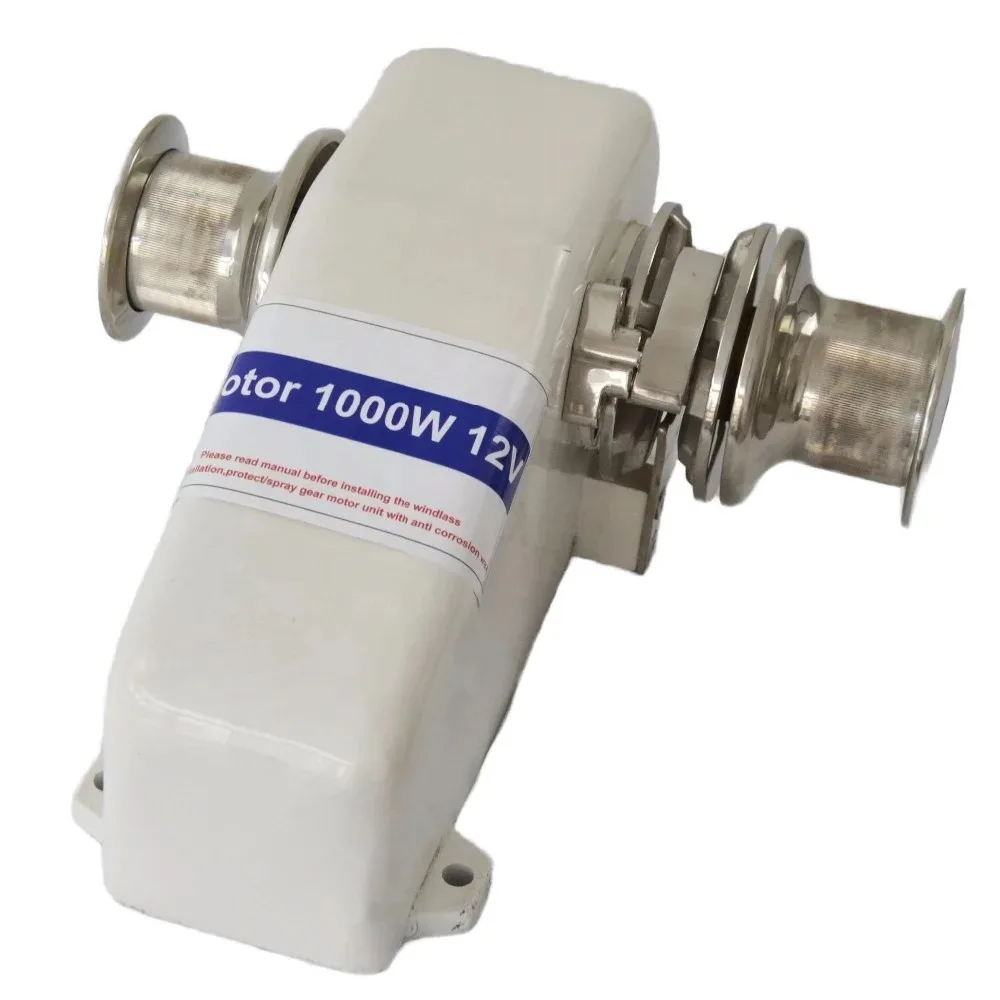 High Quality 12V Electric Horizontal Windlass for Boat Steel Material Anchors for Sale