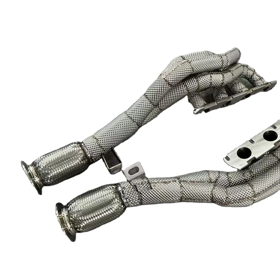 Downpipe Exhaust for R8 V8 4.2 for  Exhaust Downpipe Stainless Exhaust Pipe fo