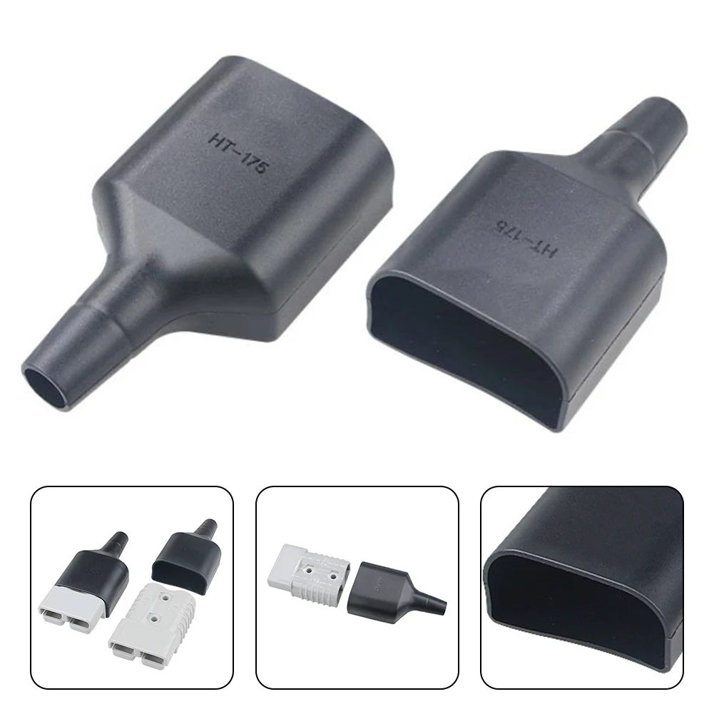 

Waterproof 175A 600V For Anderson Plug Sheath Without Plug Dustproof Cable Boot Cover Black 2pcs/4pcs Sheath 6-12AWG
