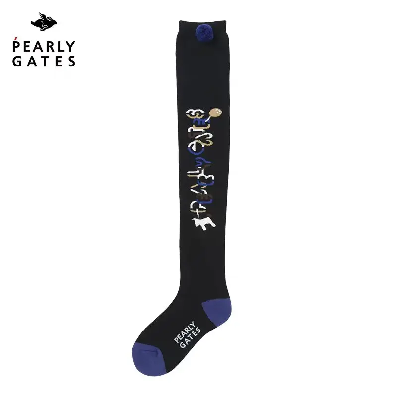 PearlyGates Golf Accessories Japanese Women's Autumn/Winter Warm High End Knee Socks Long Socks Socks