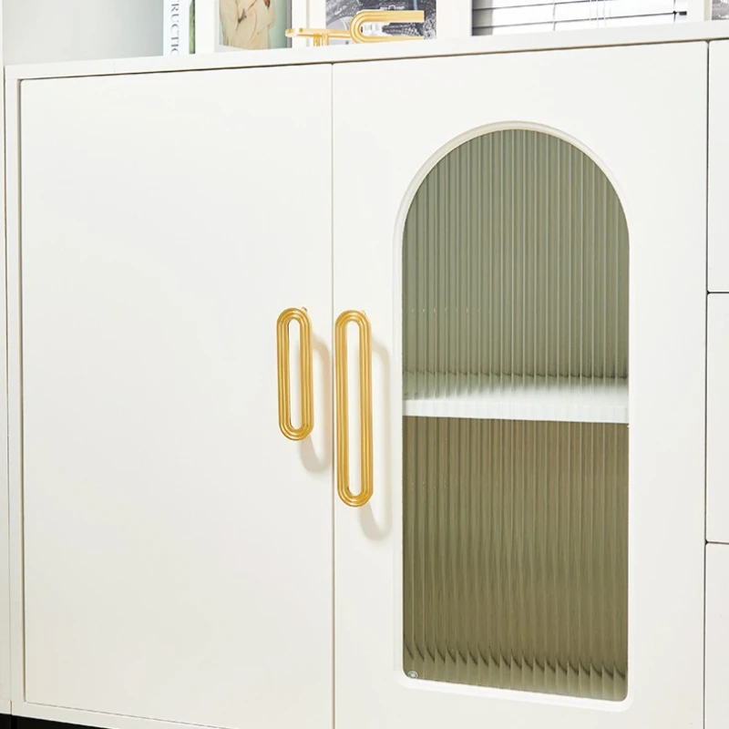 Möbelgriffe Massiver Gebürsteter Messinggriff Runway-Design Küchenschrankgriff Kleiderschrank-Schubladenknopf Türgriff – Detail 5